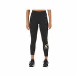 Sport leggings til kvinder Asics Tiger 7/8 Sort S