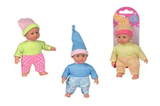 Simba 105011936 - Cute Laura, Soft Body Doll in, 3 Assorted Designs, Only One Item Delivered, 15 cm, Baby Doll from 12 Months