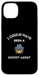 Coque pour iPhone 14 Plus Spy Secret Agent Movie Books Fan Reader Dad Père Mom