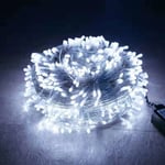 200 LED utomhus ljusslinga kall vit jul utomhusbelysning