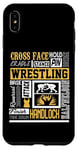 iPhone XS Max Wrestling Half Nelson Wrestler Adjectives Cross Face Case