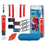 Oral-B Vitality Spiderman elektrisk tandborste med tillbehör