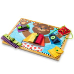 BASIC SKILLS BOARD AND PUZZLE - EDUCATIONAL WOODEN TOY - MELISSA AND DOUG