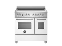 Bertazzoni MAS95I2EBIC Master 90cm Induction Range Cooker - White