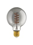 EGLO CONNECT-Z LED G95 Spiral 4W 2000K E27 smoky