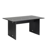 Design House Stockholm - Flip Table 160 cm Black - Avlastningsbord - MDF/Trä