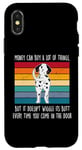 iPhone X/XS Money Can Buy A Lot Of Things Funny Dalmatian Dog Lovers Case