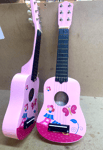 21'' CLASSIC GUITAR KIDS ACOUSTIC MUSICAL INSTRUMENT LEARNING PINK BUTTERFLY