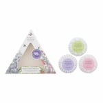 Woods of Windsor Soap Trio Gift Set True Rose Lavender Lily of the Valley 50g 3