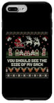 iPhone 7 Plus/8 Plus You Should See The Size Of My Sack Men's Adult Christmas Case