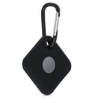 kwmobile Case Compatible with Tile Pro 2020 - Silicone Protective Pouch Cover for Key Finder - Black