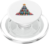 Christmas Tree Coiffeur Tondeuse Coiffure Coiffeuse PopSockets PopGrip pour MagSafe