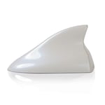 Ramble -Car Shark Fin Antenna Cover,SUV Aerials,Auto Parts Accessories,Radio Signal Antennas for Nissan X-Trail, Qashqai, Pathfinder, Rogue, Kicks and Juke (Advanced Style, Pearl White)