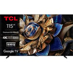 TCL 115X955K 115 Inch X955K 4K UHD HDR QLED Mini LED Smart Google TV 2024 with Integrated 6.2.2 Onkyo Sound System