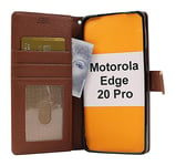 New Standcase Wallet Motorola Edge 20 Pro (Brun)