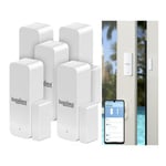 Détecteur d'ouverture de porte/fenêtre connecté ZigBee - Luminea Home Control - XMD-106.zigbee - Blanc