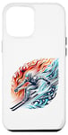 Coque pour iPhone 12 Pro Max Feu Et Glace Ski Aventure