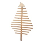 Windhager Trellis en bois feuille, avec kit de montage, bois de sapin, 70 x 119 cm, treillis, support de plantes, aide à grimper pour plantes, treillis, décoration de jardin, certifié FSC