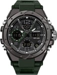 Rorios Men's Military Sports Watch Digital Quartz Clock -kello, jossa on silikonirannekoru Digitaaliset kellot. B08NFY9HD8