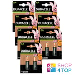 14 Duracell AA Rechargeable 2500mAh Batteries 1.2V HR6 NiMH 2BL Mignon Stilo New