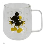 STOR Mug en verre double paroi Mickey 290ml