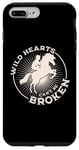 Coque pour iPhone 7 Plus/8 Plus Wild Hearts Can't Be Broken Horse Rider Dressage équestre