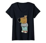 Womens Chill Guy - My New Character Meme V-Neck T-Shirt