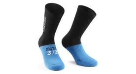 Chaussettes assos ultraz winter evo noir   bleu