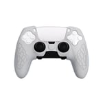 Housse De Protection En Silicone Pour Manette Ps5 Elite Blanc