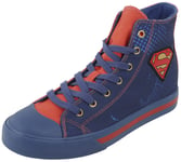 Superman Superman Sneakers High blue red