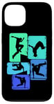 Coque pour iPhone 13 Parkour Traceur Freerunner Freerunning Enfants Garçons