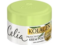 Celia Collagen Series Semi-Rich Cream Against Wrinkles For Normal And Dry Skin Olive 50 Ml