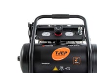 Tjep Silent Kompressor 8/10-2 - 2 Cylinder, 8L Tank, 131 Liter/Min V 0 Bar, Max 9 Bar