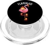 Flamin-go Funny Flamingo Pun PopSockets PopGrip for MagSafe