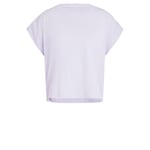 adidas Femme Studio Tee, Silver Dawn/Grey Two, XS