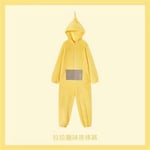 Kids Adult Teletubbies Costumes Soft Long Sleeves Piece Pajamas Costume Lala Hom