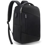 SONAMBULO Sac à Dos Ordinateur Portable Sac a Dos Homme 15.6" Sac à Dos PC Portable avec Poche antivol et USB Charging Port Sac à Dos Ordinateur Imperméable pour Collège/Affaire/Scolaire/Voyage