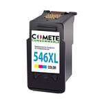 COMETE - 546XL - 1 Cartouche d'encre compatible avec CANON 546 XL - Couleur - Marque française