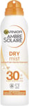 Garnier Ambre Solaire SPF 30 Dry Mist Sun Protection Spray All Skin Types, 200ml