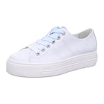 Paul Green 5247-003 S.Nappa/S.Suede Sneakers Female White/LAGO UK 5