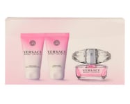 Versace Bright Crystal (W) Edt 50Ml + 50Ml Balsam + 50Ml Żel Pod Prysznic