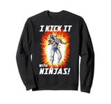 G.I. Joe I Kick It With Ninjas Storm Shadow Action Poster Sweatshirt