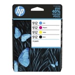 Original HP 912 Ink Cartridge Multipack (6ZC74AE)