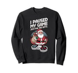 Gamer Christmas Gaming Xmas Video Games Boys Christmas PJ Sweatshirt