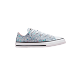 Converse Women's Junior Snowy Chuck Taylor All Star 672102C Shoes Blue UK 10-5.5