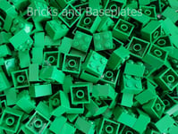 LEGO BRICKS 50 x GREEN 2x2 Pin - From Brand New Sets Sent In a Clear Sealed Bag