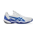 ASICS Men's Solution Speed FF 3 Clay Sneaker, White/Tuna Blue, 9.5 UK