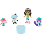 DreamWorks Gabby’s Dollhouse, Campfire Gift Pack with Gabby Girl, Pandy Paws, Baby Box and MerCat Toy Figures, Collectible Kids’ Toys for Girls and Boys 3+