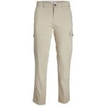 Pantalon Jack & Jones  12224001 SPSTOLLIE JJBROWIE CARGO-BEIGE