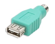 Manhattan Usb - Ps/2 Adapter, Usb, Ps/2, Grön